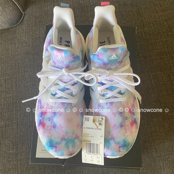 adidas Shoes - Adidas Ultraboost 4.0 DNA Tie Dye Rainbow Shoes Women’s 7.5
